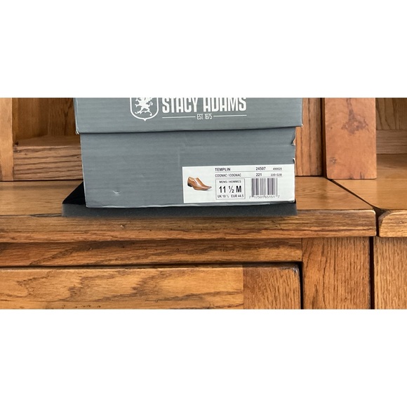 Stacy Adam’s new in box Men’s Dress Shoes 11 1/2M cognac - Picture 2 of 7